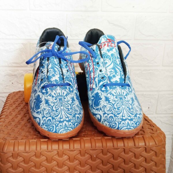 Sepatu Futsal Batik Biru - Gambar 2