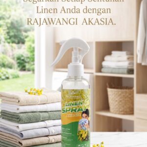 Parfum Laundry Linen Spray Varian Akasia - Pengharum Baju, Sprei & Kain Wangi Tahan Lama