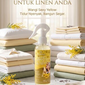 Parfum Linen Spray Sexy Yellow - Pengharum Sprei & Baju Aroma Mewah