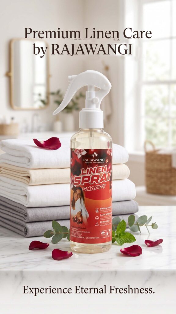 Linen Spray Snappy - Parfum Laundry Premium Pengharum Pakaian & Sprei