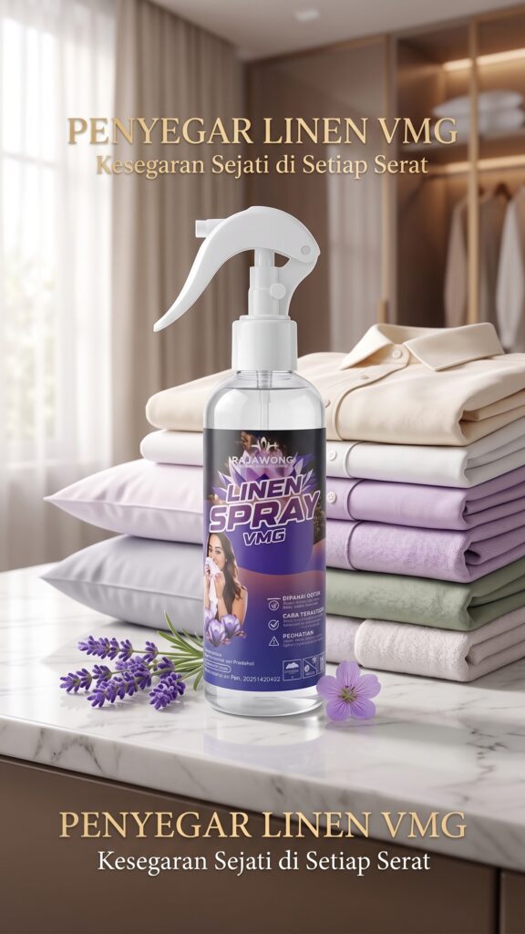 Linen Spray VMG - Parfum Baju, Sprei & Handuk Anti Apek