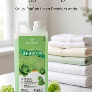 Parfum Laundry Varian Jessica – Pewangi Pakaian, Sprei & Handuk Aroma Eksklusif